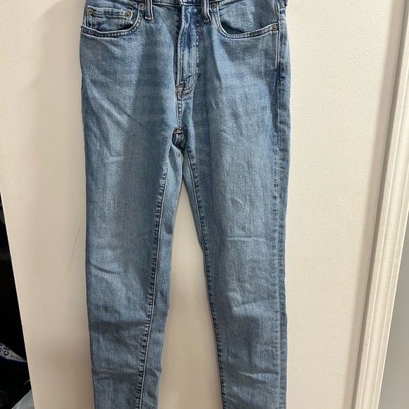 Abercrombie & Fitch Light Blue Skinny Stretch Jeans Size 28x32 - Picture 1 of 3